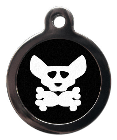 dog id tag front side 